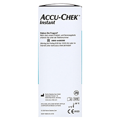 ACCU-CHEK Instant Set mg/dl 1 Stck - Linke Seite