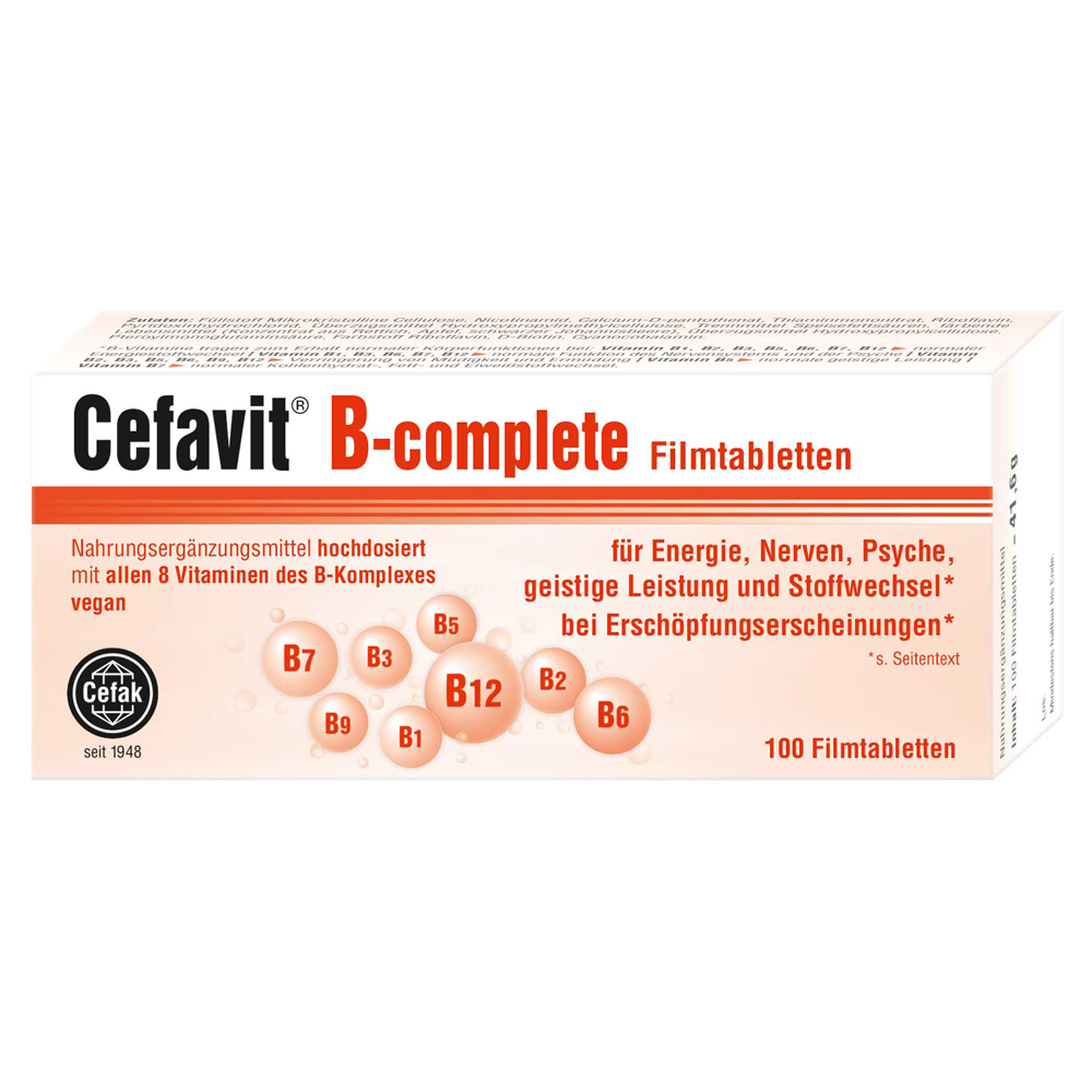 Cefavit B-complete Filmtabletten 100 Stück