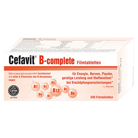 CEFAVIT B-complete Filmtabletten 240 Stck