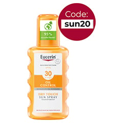 EUCERIN Sun Oil Control Body Transp.Spray LSF 30 200 Milliliter
