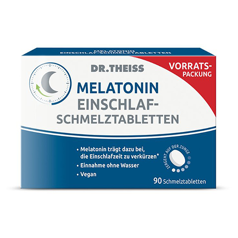 DR.THEISS Melatonin Einschlaf-Schmelztabletten 90 Stck