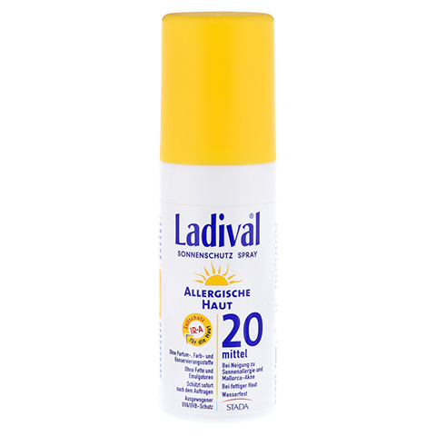 LADIVAL allergische Haut Spray LSF 20 150 Milliliter