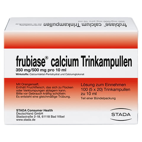 Frubiase Calcium 350mg/500mg 5x20 Stck N3