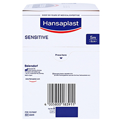 Hansaplast Sensitive Pflaster 8 cmx5 m Rolle 1 Stück - Rechte Seite