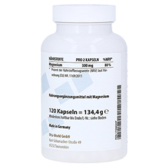 MAGNESIUM-MALAT 1000 mg Kapseln 120 Stck - Linke Seite