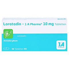 Loratadin-1A Pharma 50 Stück N2 - Vorderseite