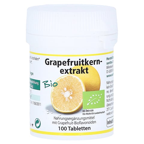 GRAPEFRUIT KERN Extrakt Bio Tabletten 100 Stück