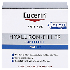 EUCERIN Anti-Age Hyaluron-Filler Nacht Tiegel 50 Milliliter - Vorderseite