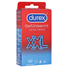 Durex Gefühlsecht Extra groß Kondome 10 Stück