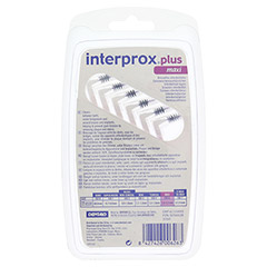 INTERPROX plus maxi lila Interdentalbürste 6 Stück - Rückseite