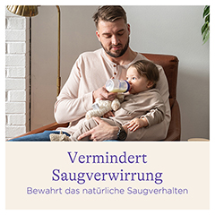 LANSINOH NaturalWave Babyflasche 160ml & Sauger S 1 Stck - Info 1
