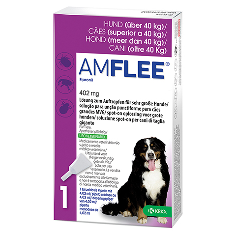 AMFLEE 402 mg Spot-on Lsg.f.sehr gr.Hunde 40-60kg 3 Stück