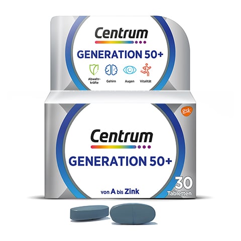CENTRUM Generation 50+ Tabletten 30 Stck