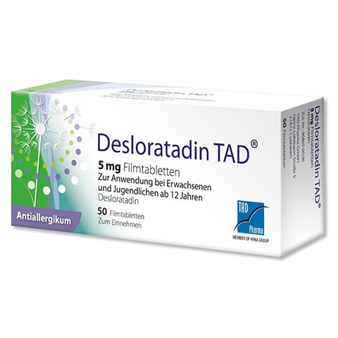 Desloratadin TAD 5mg 50 Stck N2