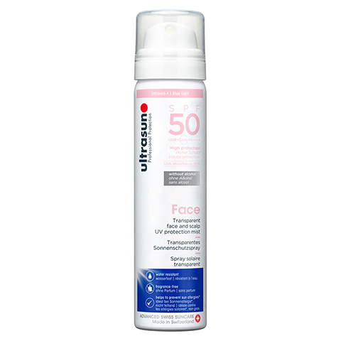 ULTRASUN Face & Scalp UV Protect.Mist Spray SPF 50 75 Milliliter