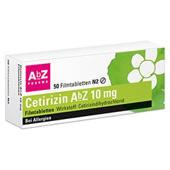Cetirizin AbZ 10mg 50 Stck N2