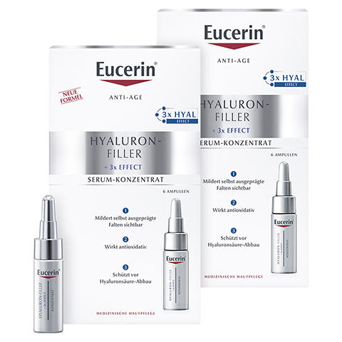 Eucerin Hyaluron-Filler Serum-Konzentrat 12x5 Milliliter