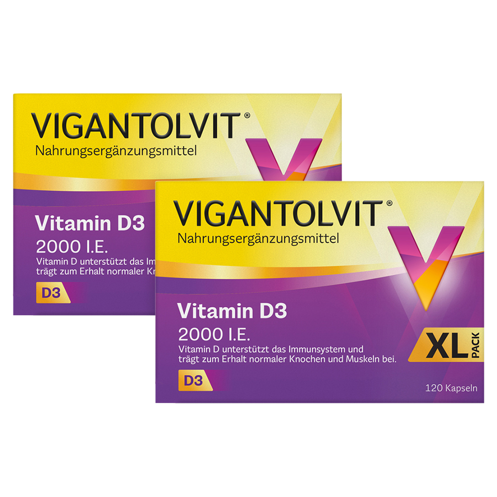 VIGANTOLVIT 2000 I.E. Vitamin D 2x120 Stück