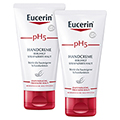 Eucerin pH5 Handcreme - empf Haut 2x75 Milliliter