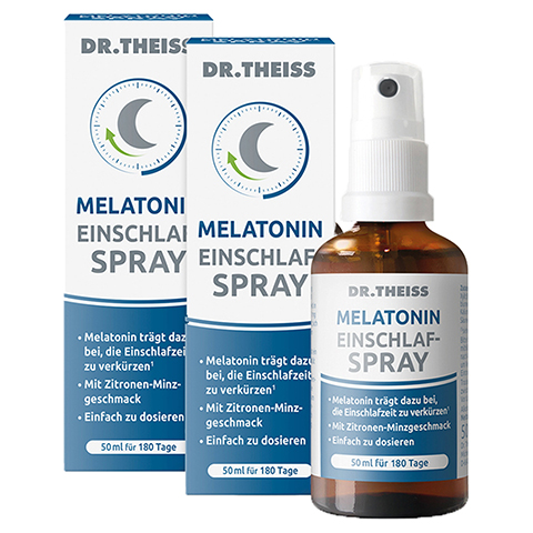 DR. THEISS Melatonin Einschlaf-Spray 2x50 Milliliter
