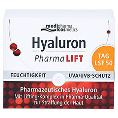 HYALURON PHARMALIFT Tag Creme LSF 50 50 Milliliter - Vorderseite