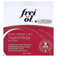 frei öl Anti Age Hyaluron Lift Tagespflege 50 Milliliter - Vorderseite