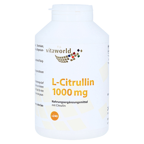 L-CITRULLIN 1000 mg Tabletten 240 Stck