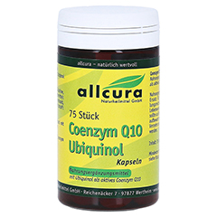 COENZYM Q10 UBIQUINOL 100 mg Kapseln 75 Stck