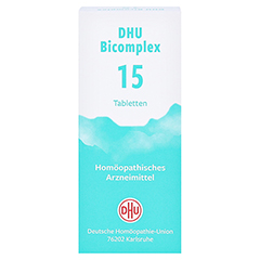 DHU Bicomplex 15 Tabletten 150 Stck N1 - Vorderseite