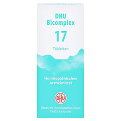 DHU Bicomplex 17 Tabletten 150 Stck N1 - Vorderseite