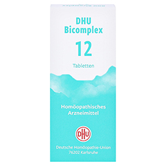 DHU Bicomplex 12 Tabletten 150 Stück N1 - Vorderseite