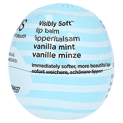EOS VS Visibly Soft Lip Balm vanilla mint Shrink 1 Stck - Linke Seite