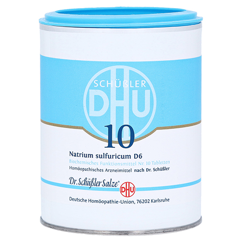 BIOCHEMIE DHU 10 Natrium sulfuricum D 6 Tabletten 1000 Stück