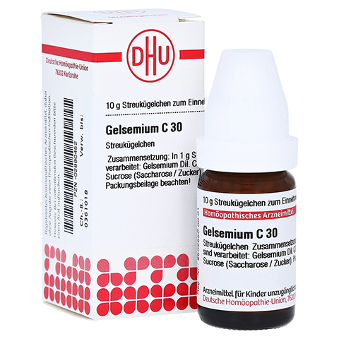 GELSEMIUM C 30 Globuli 10 Gramm N1