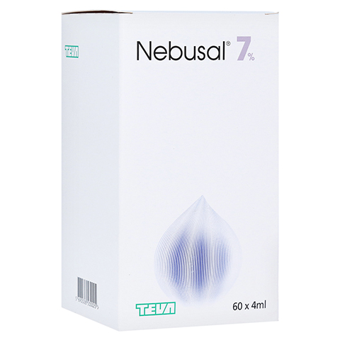 NEBUSAL 7% Inhalationslösung 60x4 Milliliter