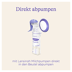 LANSINOH Handmilchpumpe Weithals 1 Stck - Info 3