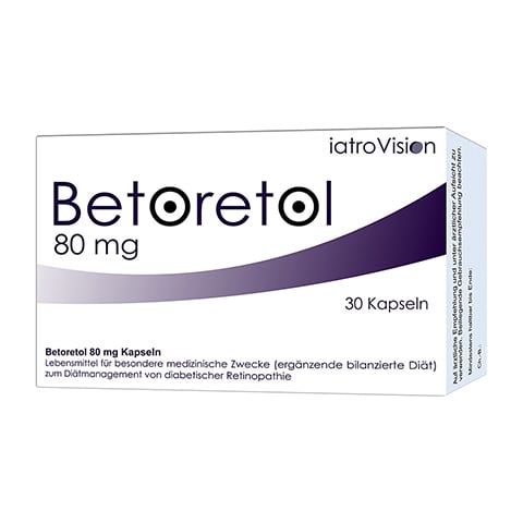 BETORETOL 80 mg Kapseln 30 Stck