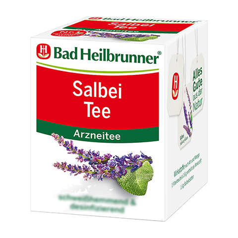 BAD HEILBRUNNER Salbei Tee Filterbeutel 8x1.6 Gramm