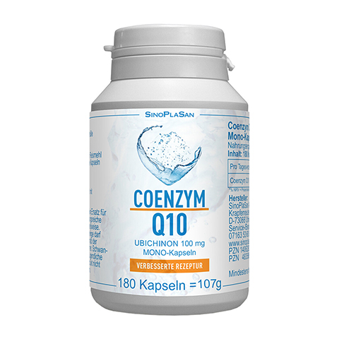 COENZYM Q10 100 mg Ubichinon Mono-Kapseln 180 Stck