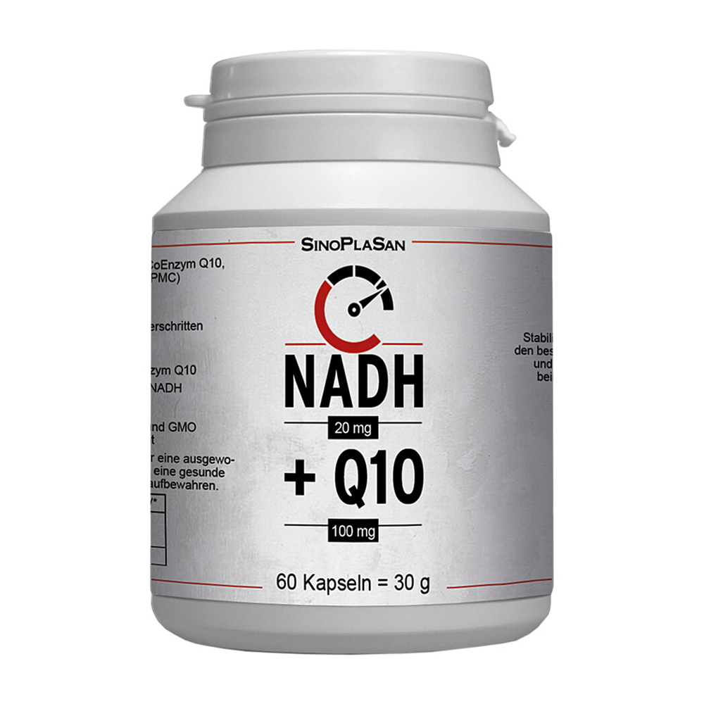 NADH 20 mg+Q10 100 mg Kapseln 60 Stück