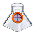 APONORM Inhalator Silikon-Maske Gr.S orange 1 Stck