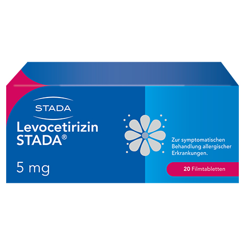 Levocetirizin STADA 5mg 20 Stück N1