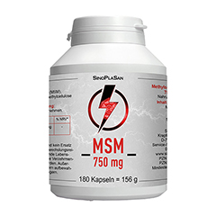 MSM 750 mg Mono 99,9% Kapseln