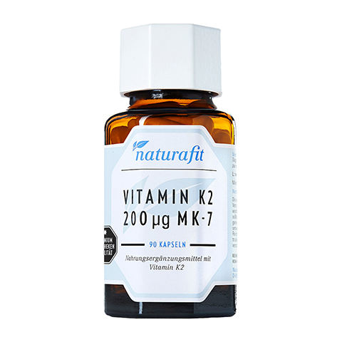 NATURAFIT Vitamin K2 200 g MK-7 Kapseln 90 Stck
