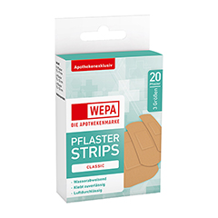WEPA Pflasterstrips Classic wasserabweis.3 Gren