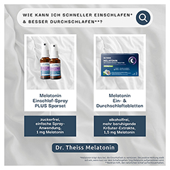 DR.THEISS Melatonin Einschlaf-Spray Plus Spar-Set 2x20 Milliliter - Info 3
