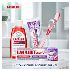 LACALUT aktiv Zahnfleischschutz & ges.Zahnschmelz 75 Milliliter - Info 5