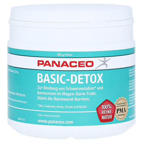 PANACEO Basic-Detox Pulver 200 Gramm