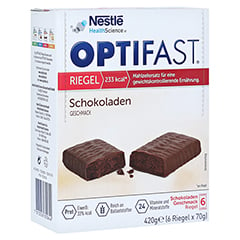 OPTIFAST Riegel Schokolade 6x70 Gramm