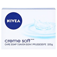 NIVEA SEIFE Creme soft 100 Gramm - Vorderseite
